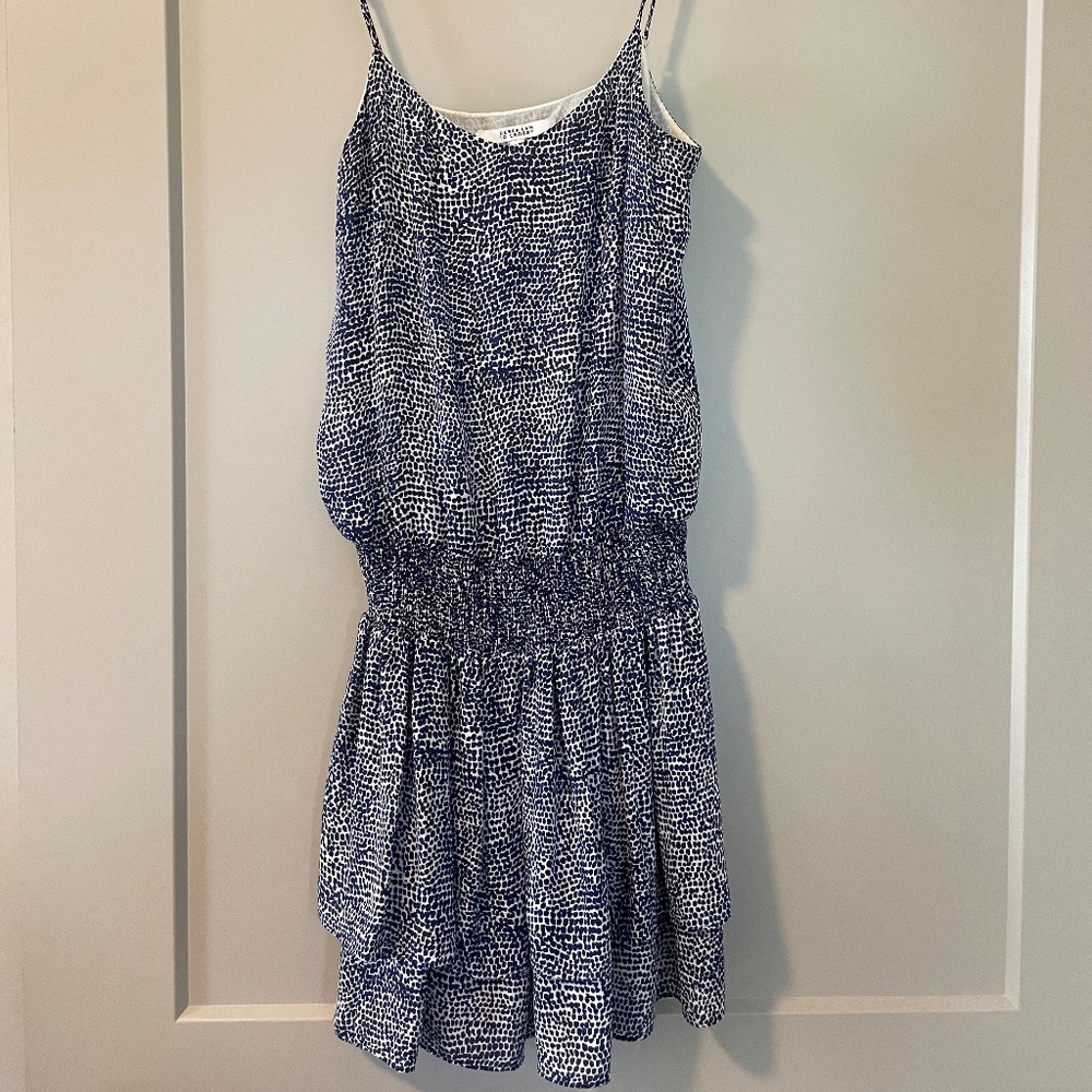 Derek Lam 10 Crosby - Blue Pattern Dress